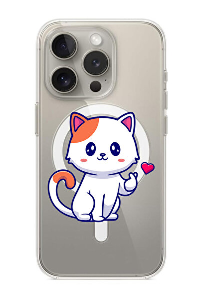 Theodor غلاف لهاتف iPhone 15 Pro مقاس 6.1 بوصة متوافق مع MagSafe، غطاء ممتص ل...