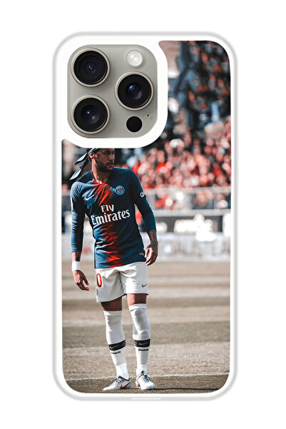 Theodor غطاء حماية لهاتف أبل آيفون 15 برو ماكس نيمار (مصد أبيض)