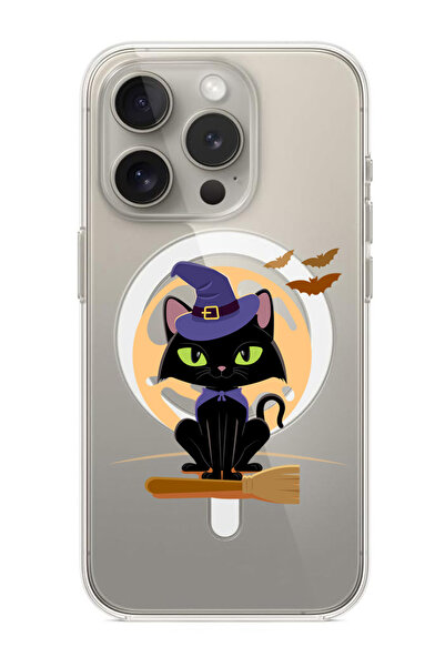 Theodor غلاف لهاتف iPhone 15 Pro مقاس 6.1 بوصة متوافق مع MagSafe، غطاء ممتص ل...