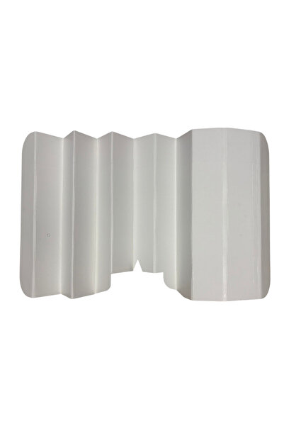 YGT Güneşlik Ön Cam Karton Düz Beyaz 70x140 Cm Binek Araçlar İçin