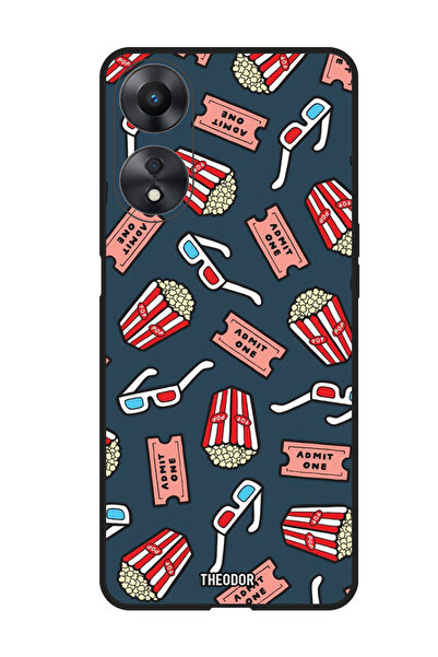 Theodor جراب واقٍ مضاد للخدش والصدمات لهاتف Oppo F23 5G مجموعة أفلام