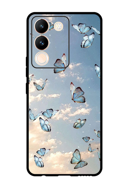 Theodor جراب واقٍ مضاد للخدش والصدمات لهاتف Vivo V29e ولكن في السماء