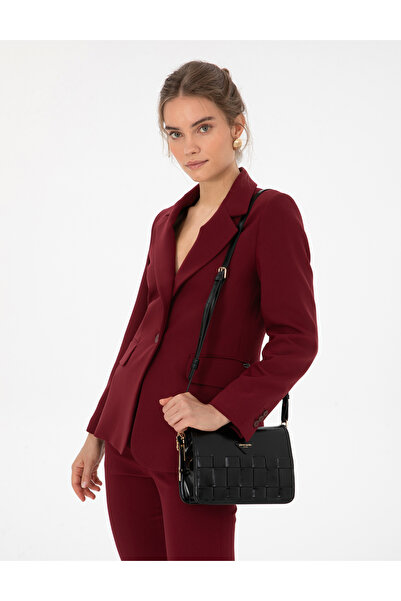 Pierre Cardin Μαύρη τσάντα χιαστί 50321775-VR046