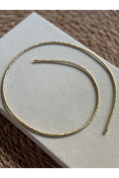 lotusbybuket قلادة/سوار من الخيط المغناطيسي الفضي/الفضي اللامع