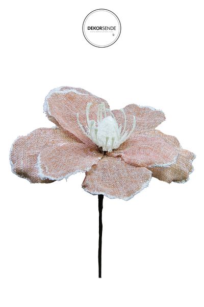 Dekorsende Artificial Linen Flower Ponselya Pink 30 cm