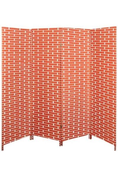 Türkiye 4-Panel Room Dividers and Folding Privacy Screens Partition Walls for Bedroom Rattan Screen Di