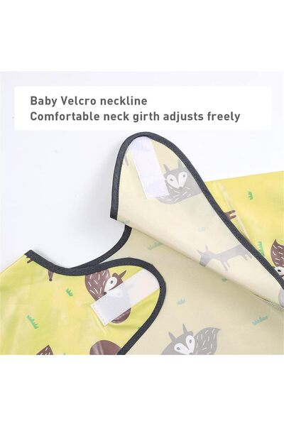 erorex Baby Weaning Bibs Coverall Baby Feeding Bibs Long Sleeves Bib Waterproof Waterproof Anti Dirty