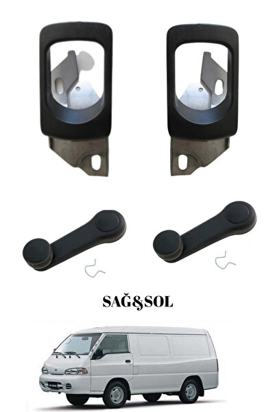 MEFAUTO H100 Kapı İç Açma Kolu ve Cam Açma kolu Takımı 1997 - 2008 Arası