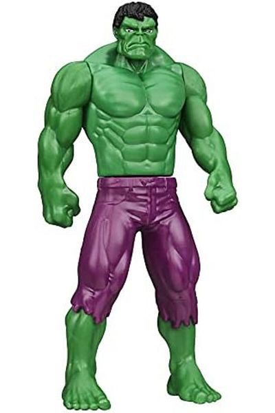 Marvel Hulk Basic Action Figure (6 Inches, Multicolor), For Kids Ages 4 and Up