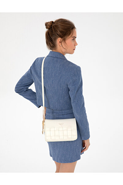 Pierre Cardin Λευκή Τσάντα Χιαστί 50321775-VR013