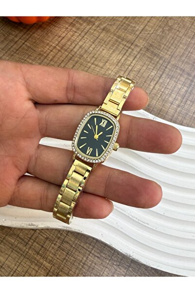 LOOQ Roman Numeral Women's Wristwatch with Zircon Stone Detail