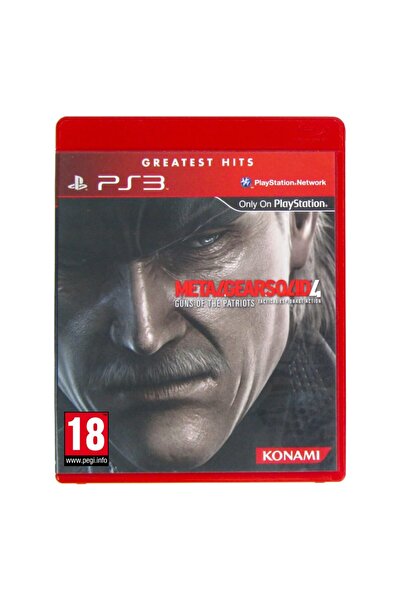 KONAMI Joc Metal Gear Solid 4 Guns Of The Patriots Greatest Hits Pentru PlayStation 3