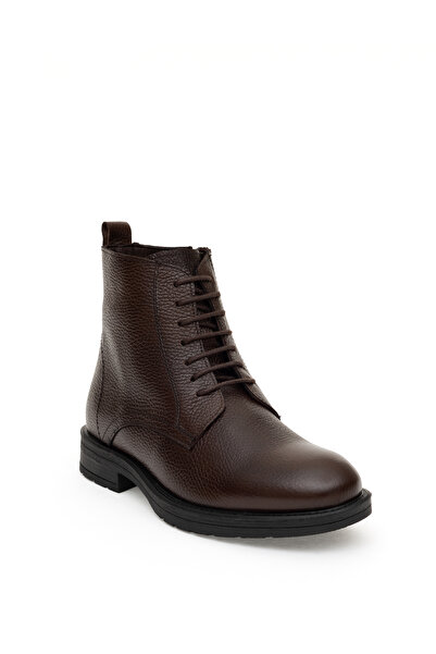 Pierre Cardin Kahverengi %100 Deri Kauçuk Taban Bot 50318890-VR029