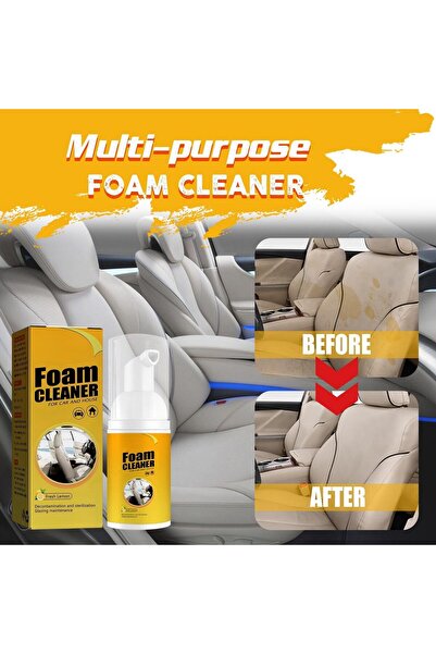 erorex منظف ​​رغوة للسيارة والمنزل 100 مل، تنظيف رغوي قوي للأسطح في السيارة والمنزل، عميق