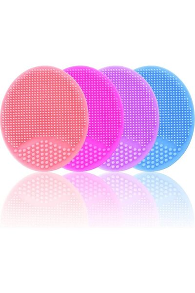 erorex Baby Cradle Cap Brush Baby Bath Brush Silicone Massage Brush Silicone Scrubbers Exfoliator Brush