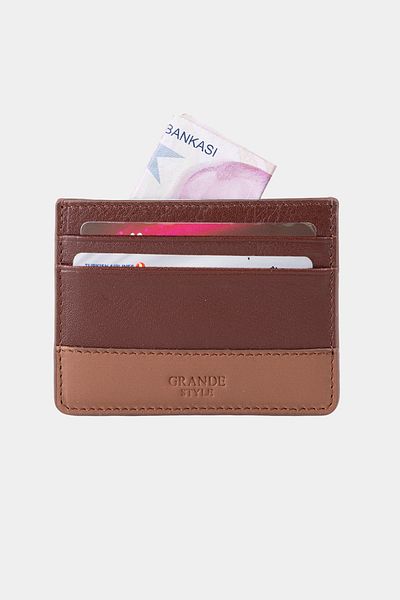 Grande Unisex Leather Card Holder 747