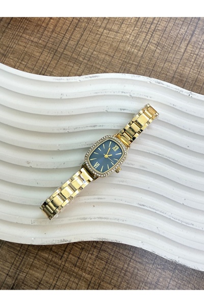 LOOQ Roman Numeral Women's Wristwatch with Zircon Stone Detail