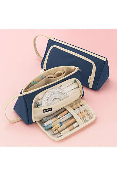 Fillikutum Macaroon Kawaii pernica velikog kapaciteta, svestrana pernica Torb...