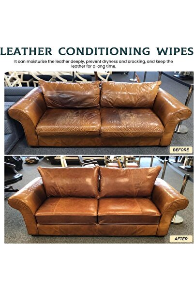 erorex Furniture Leather Balm 113G Brush, Car Leather Care Cream, Restores Repairs, Long-Lasting