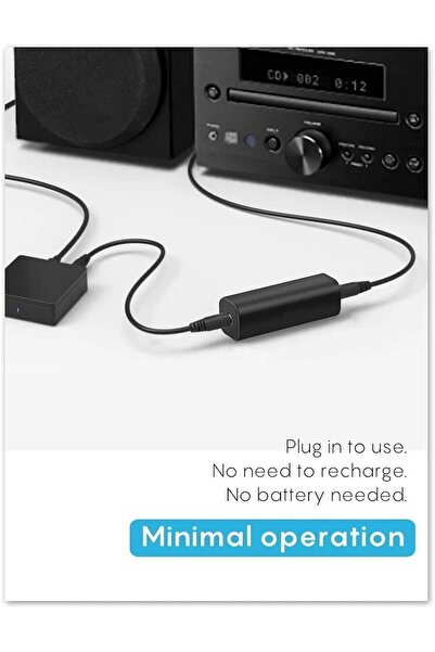 erorex Ground Loop Noise Isolator - Noise Filter For Car Audio/Home Stereo System With 3.5Mm Audio Cable