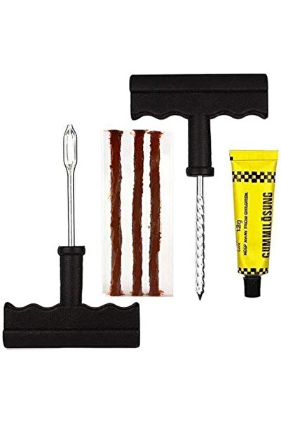 erorex Tubeless Tire Quickly Repair Kit Hand Tools Car Van Vehicle Wheel Hole Tire Puncture (Duplus)