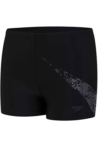 erorex Boys' Boomstar Placement Aquashort Swim Briefs Black/Oxid Grey 15 16