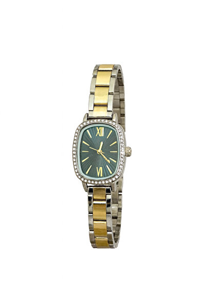 LOOQ Roman Numeral Women's Wristwatch with Zircon Stone Detail