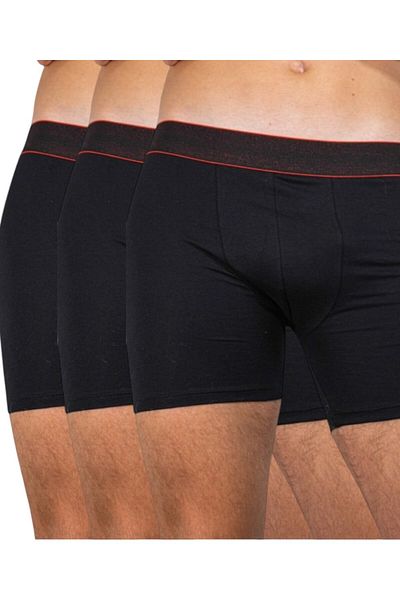 LUAN Set of 3 Men's boxers, cotton, long leg