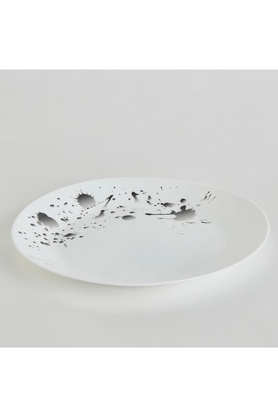 Home Box Splatter Opalware Dinner Plate - 27 cm