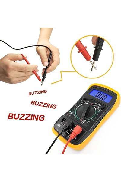 erorex Xl830L Pocket Digital Multimeter 2000 Counts Voltage Tester Home Measuring Tools Multi-Tester Test