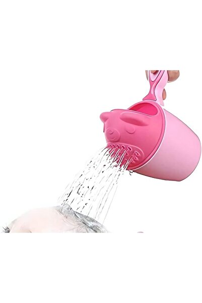 erorex Baby Dipper Bath Rinse Cup Cartoon Bear Shampoo Rinser Shower Sprinkler Spoon Bathroom Accessories