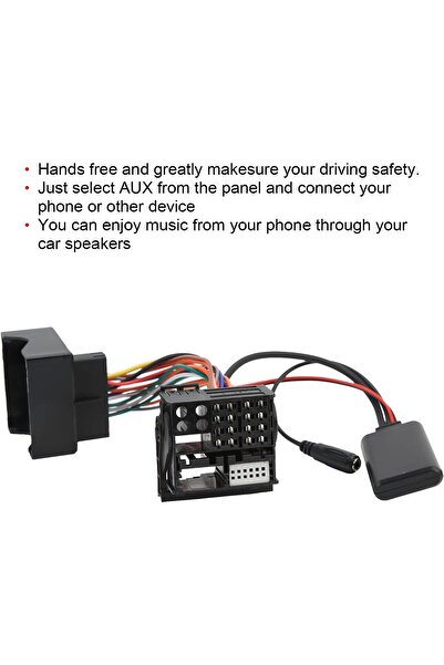 erorex Bluetooth Handsfree Audio Radio Music Adapter Aux- Cable - Wireless Bluetooth 5.0 Audio Aux Input