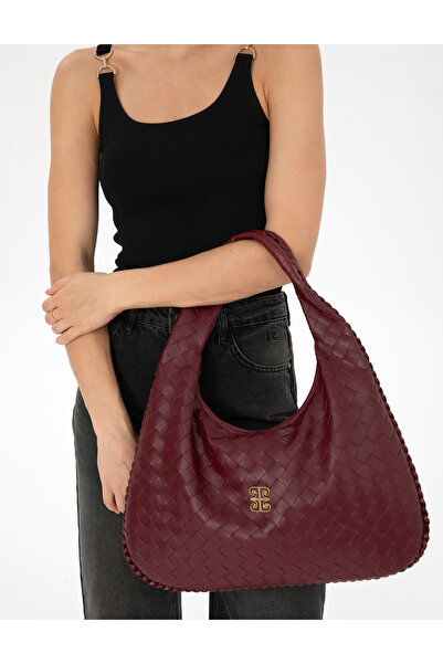 Pierre Cardin Burgundy Shoulder Bag 50315846-Vr014