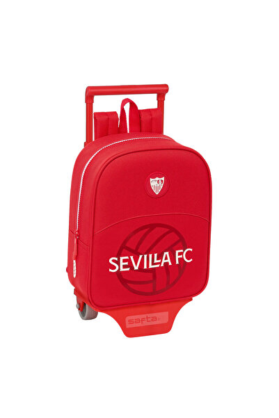 Sevilla Fútbol Club Rucsac școlar cu roți Sevilla Fútbol Club Roșu 22 x 27 x ...