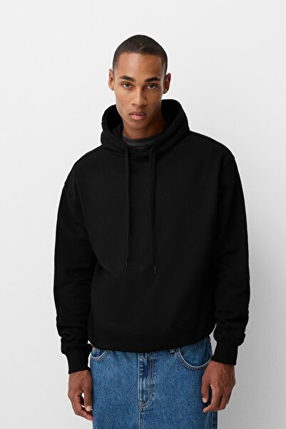 Bershka Oversize kapüşonlu sweatshirt