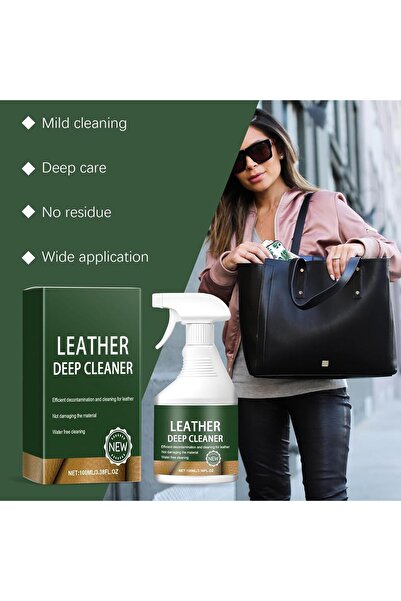 erorex Leather Stain Cleaner, Leather Restorer Couches, Car Seats, Shoes & Furniture - Deep Cleaner &