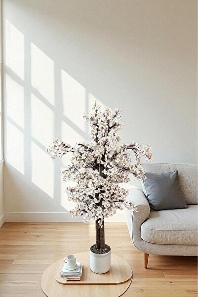 YAPAY ÇİÇEKÇİNİZ Τεχνητό δέντρο άνοιξης Sakura Premium με πυκνά φύλλα 100 cm