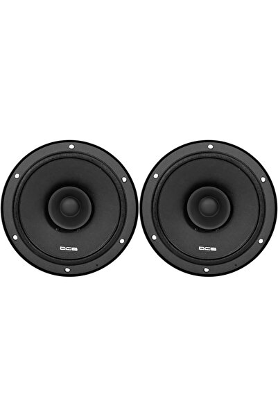 erorex مكبرات صوت DC6 ثنائية المخروط للسيارة، مقاس 6 بوصات، طاقة قصوى 320 واط، جذر متوسط ​​80 واط، صوت عالي الأداء، نطاق متوسط ​​واضح