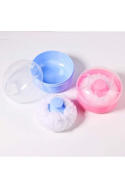 erorex Storage Body Powder Container Fluffy After Bath Case Baby Care Face Villus Puff Box Makeup Cosmetic