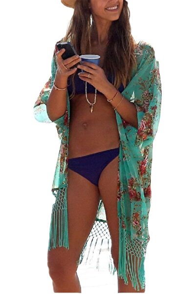 erorex Women Bohemian Bikini Swimsuit Cover Ups For Swimwear Kimono Cardigan