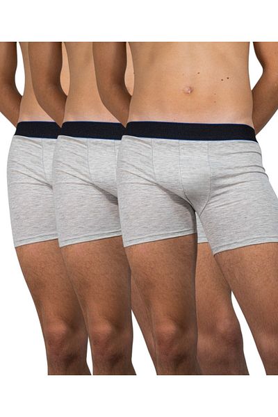 LUAN Set of 3 Men's boxers, cotton, long leg