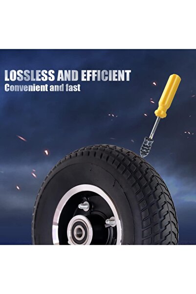 erorex 24Pcs Car Puncture Repair Nail Self-Service Tire Repair Fast Repair Tool Tubeless Tire Repair