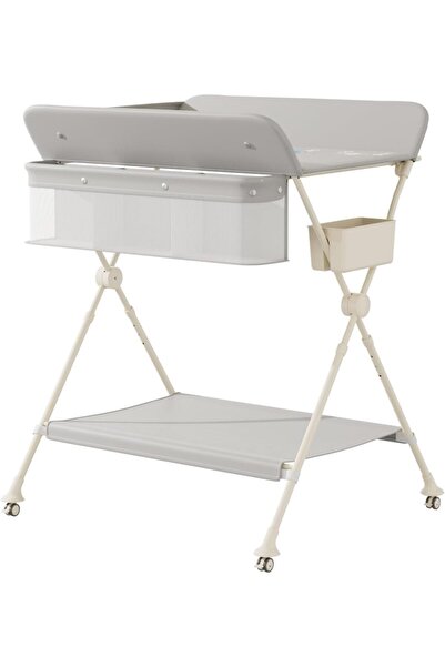 erorex طاولة تغيير حفاضات محمولة قابلة للطي مع ارتفاع قابل للتعديل ووسادة مقاومة للماء مصممة خصيصًا للأطفال الصغار، يحبها الآباء