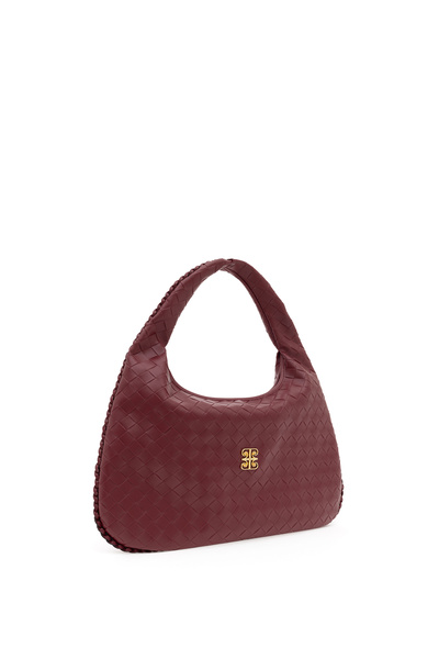Pierre Cardin Burgundy Shoulder Bag 50315846-Vr014