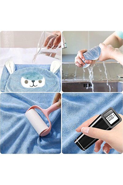 erorex Baby Bath Towel Hooded Ultra Soft Towel Highly Absorbent Bathrobe Blanket Toddlers Shower Gifts