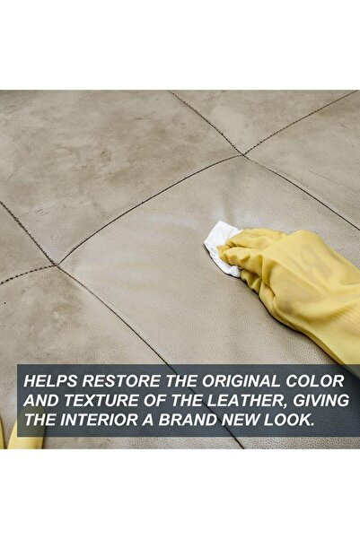 erorex Leather Maintenance Cream, 100Ml - Automotive Leather Care Cream Seats & Sofas, Effective Cleaning,