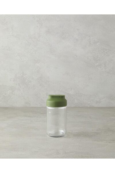 AC BOX Home Noya Glass Spice Jar 314 ml Green Ac Box 861931
