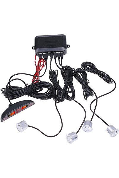 erorex Tiemahun Led Parking Sensors Car Auto Vehicle Reverse Backup Radar System, Sound Warning, Water
