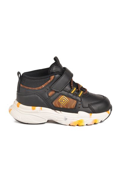 pepino Black Velcro Baby Boy Sports Shoes