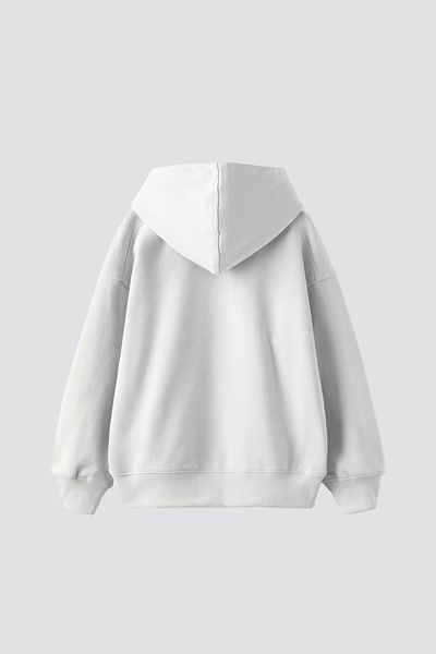 Sekizbiraltı Pink Panther V2 Printed Oversize Unisex White Hoodie